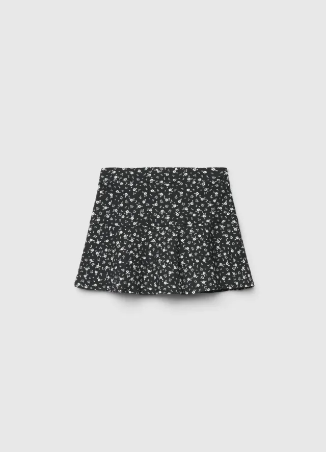 Calliope Short fleuri fille à volants imprimé fleurs