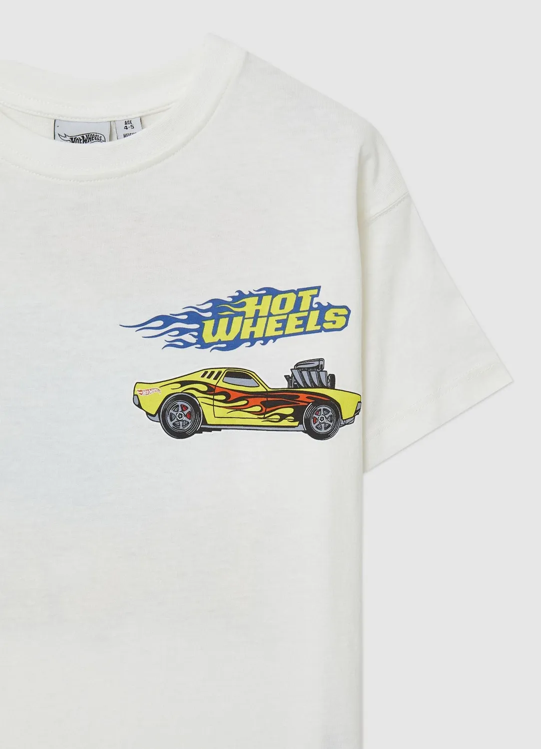 Calliope Hot Wheels t-shirt garçon course