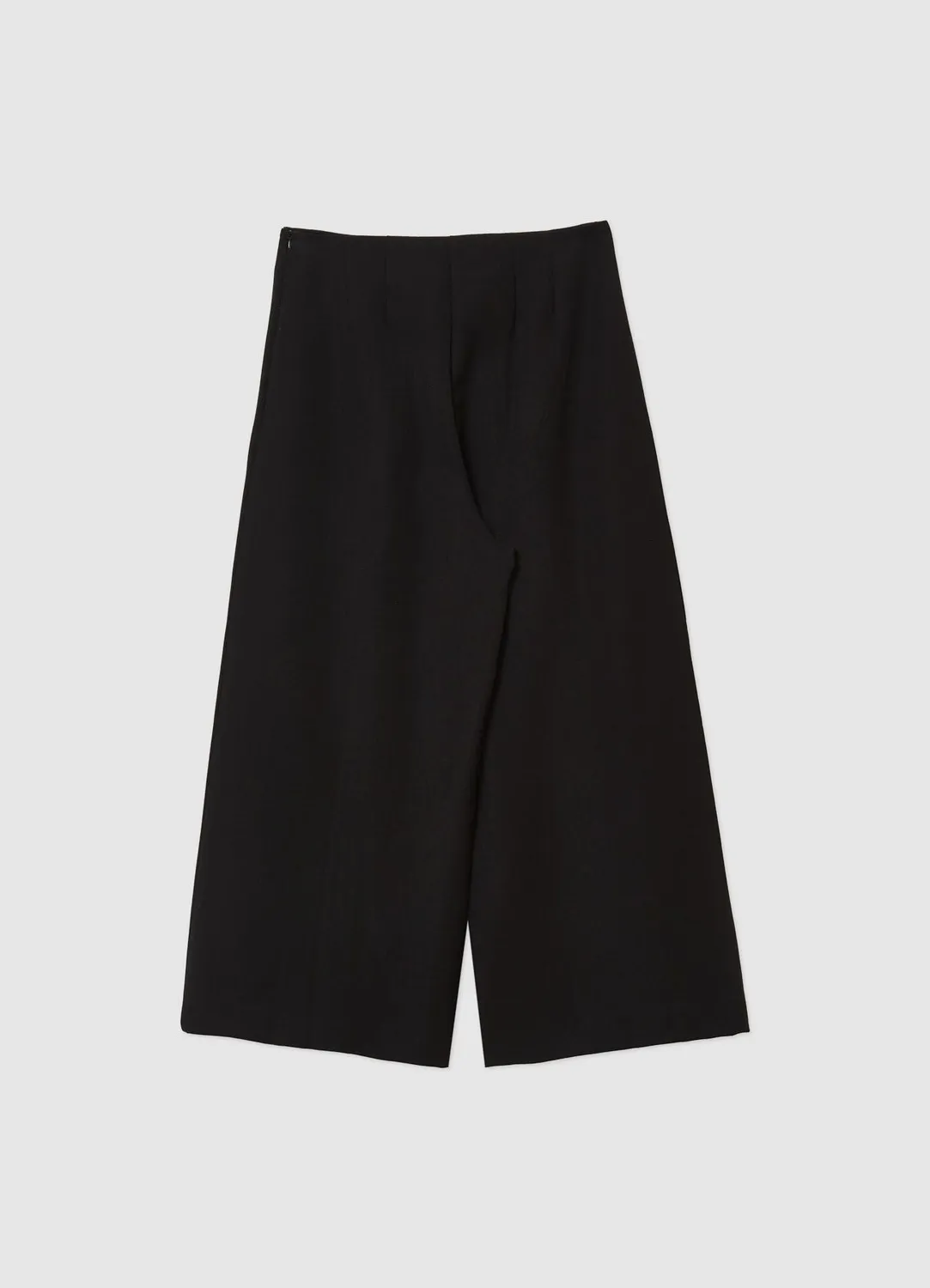 Calliope Culotte femme à plis fermeture latérale fluide
