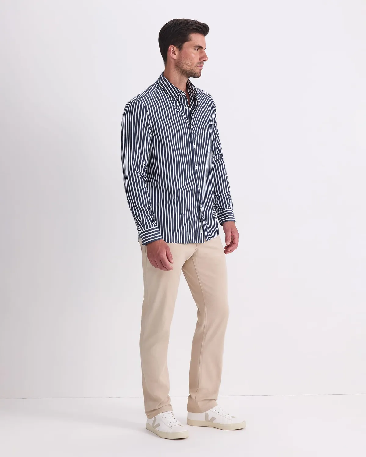 Sportscraft Ryan chemise rayée coton homme