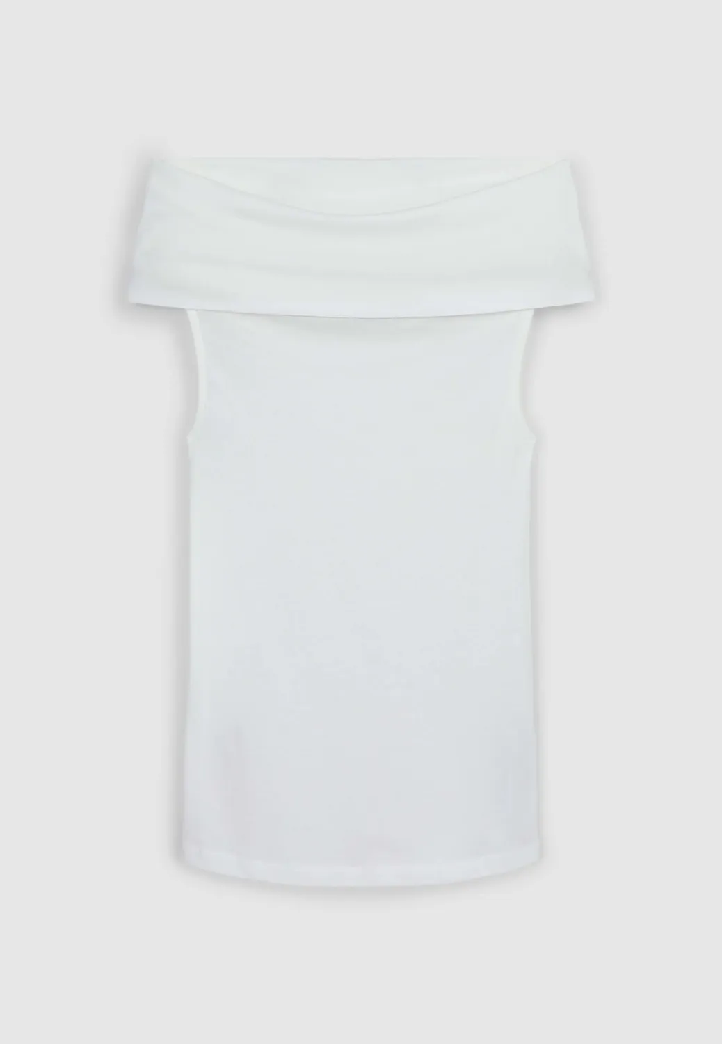 Calliope t-shirt femme épaules dénudées coton uni
