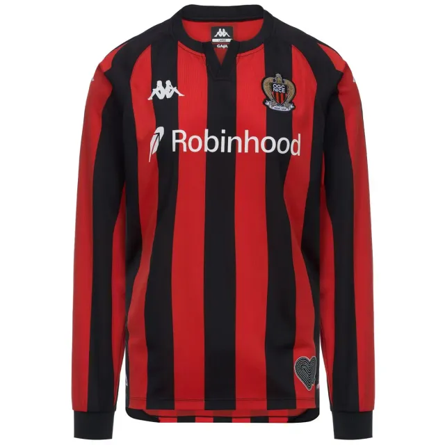 Robe di Kappa Kombat Home OGC Nice 26/27 maillot rouge homme