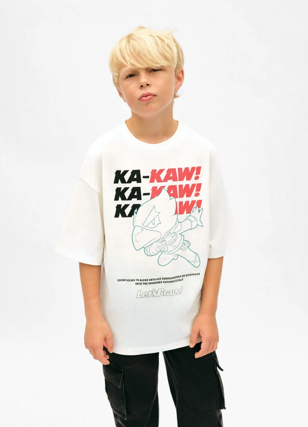 Calliope t-shirt enfant over Brawl imprimé