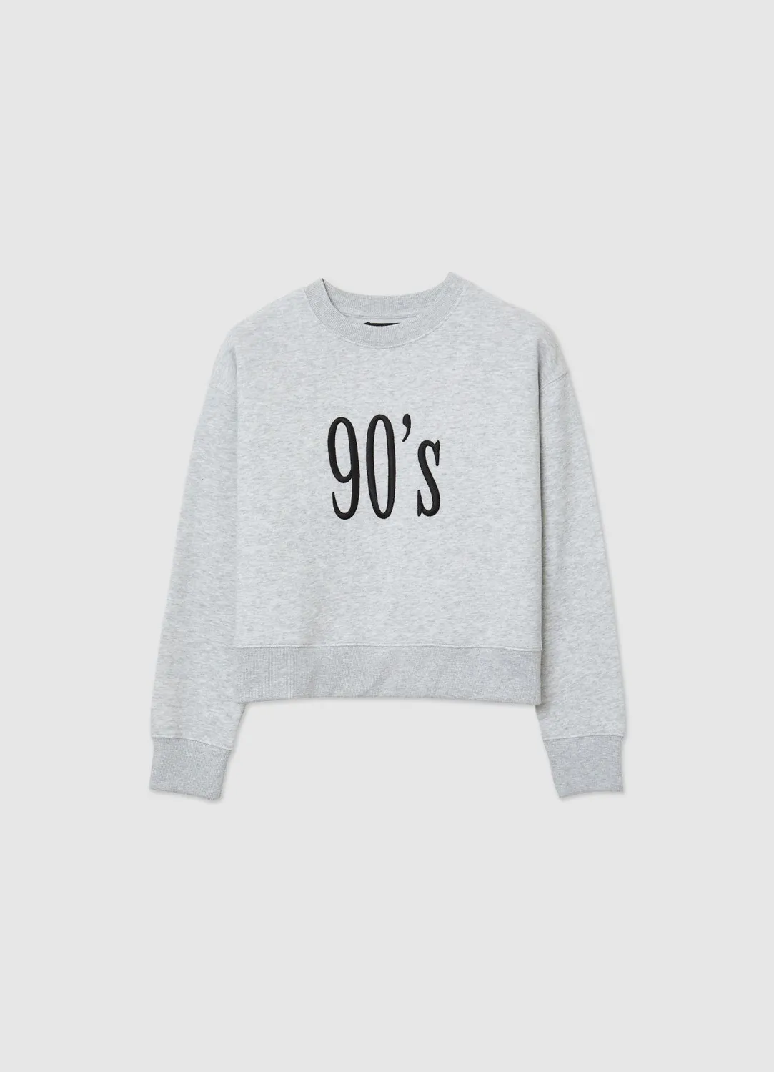 Calliope sweat col rond femme à message manches longues