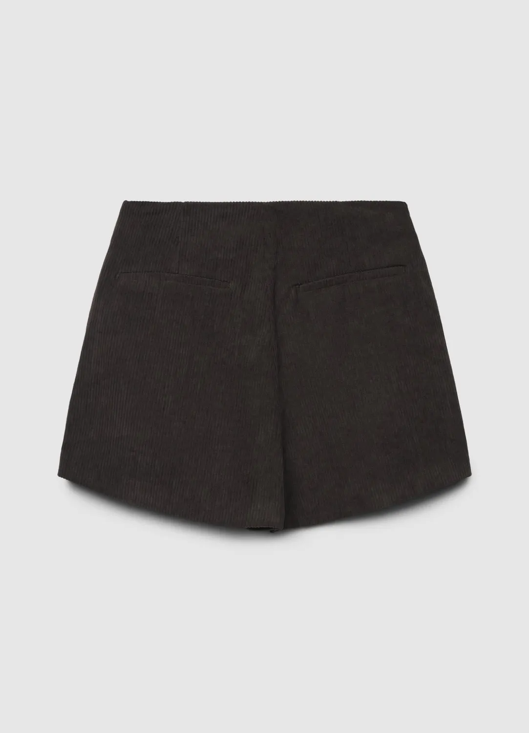 Calliope jupe-short effet velours femme unie