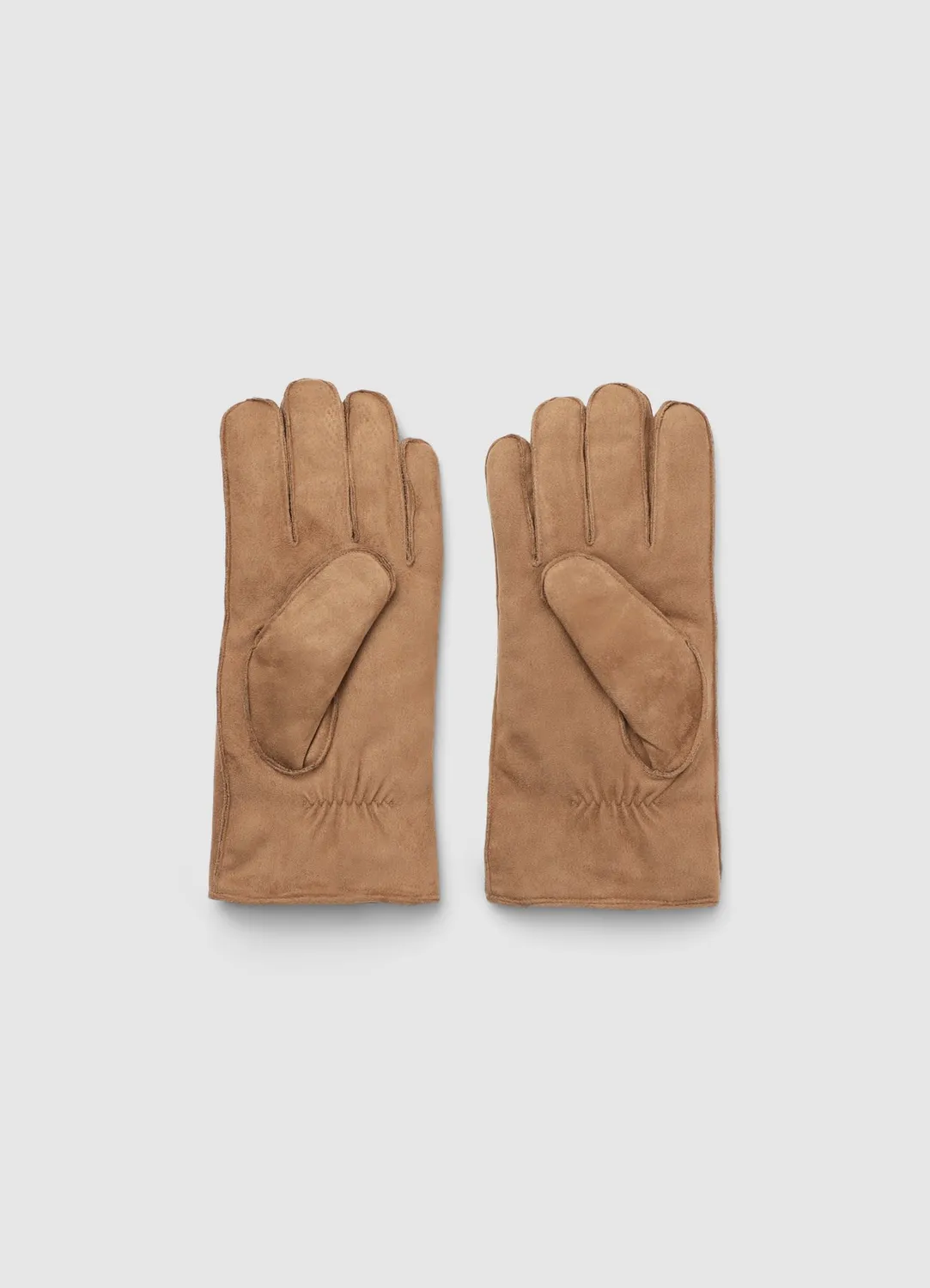 Calliope gants aspect mouton homme doublure chaude
