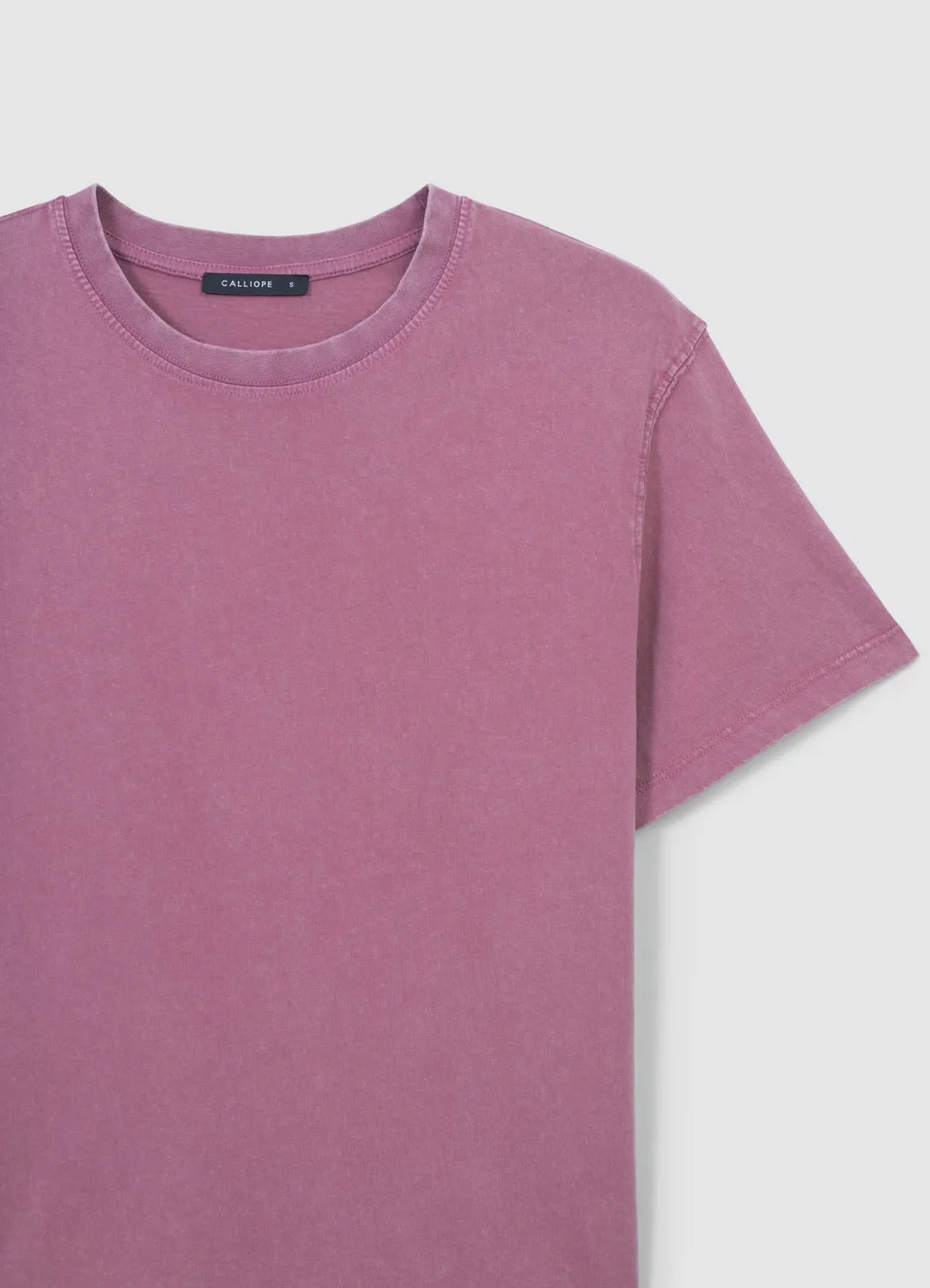 Calliope Effet Délavé t-shirt femme coton