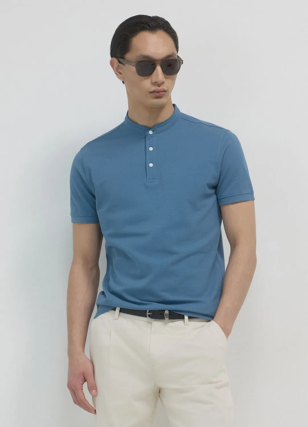 Calliope t-shirt coréen uni coton homme