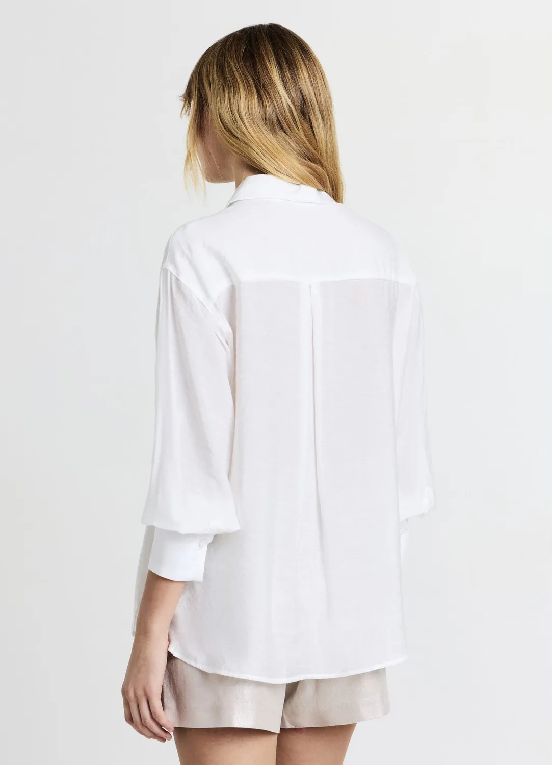 Calliope Chemise fleurs appliquées chemise femme manches longues