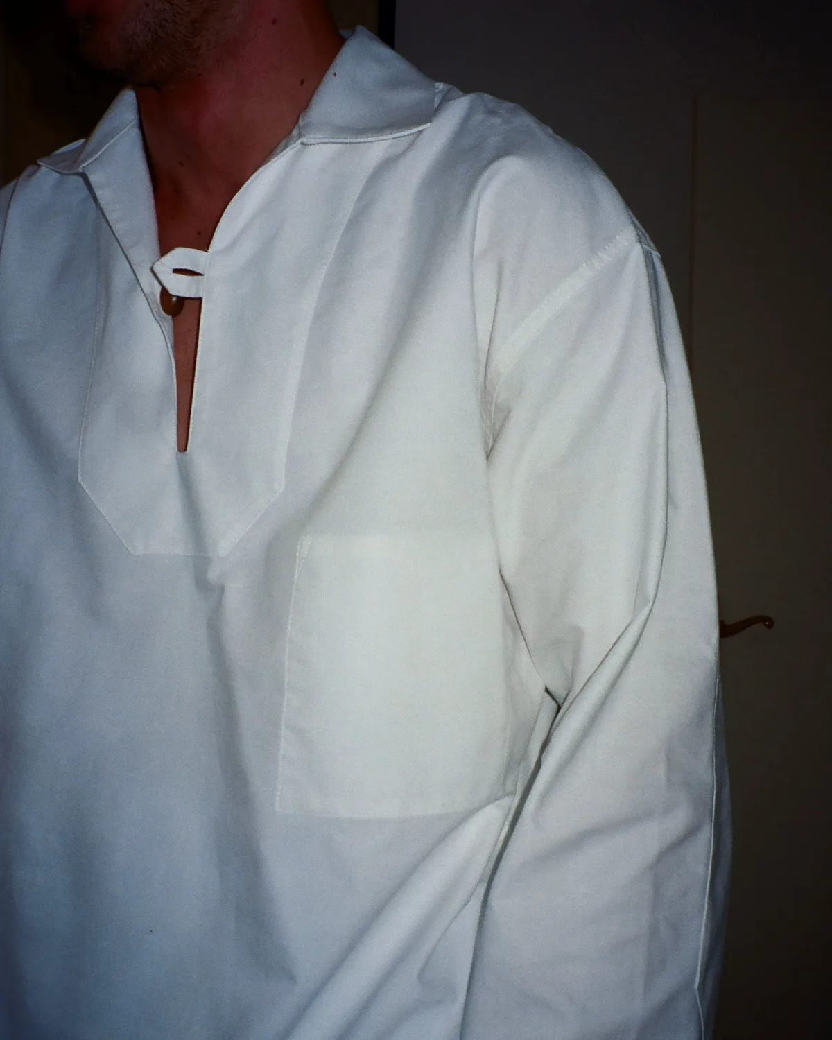 Erevan La Ponche surchemise oxford blanc