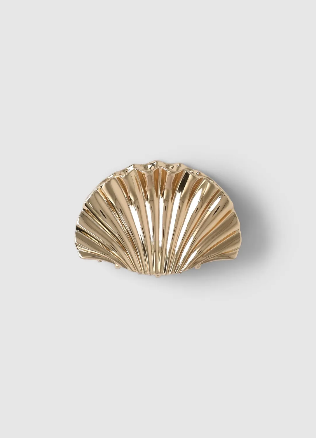 Calliope coquillage pince cheveux brillante