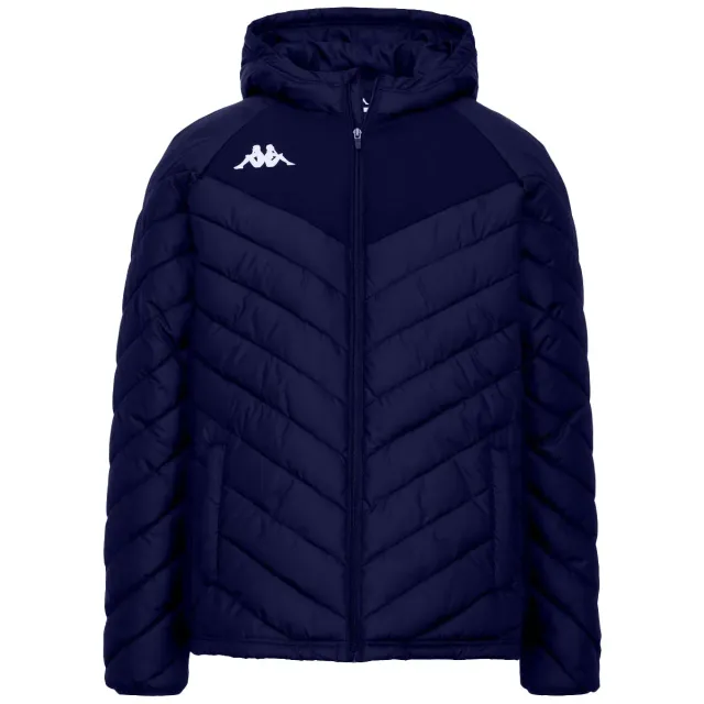 Kappa Gianetto doudoune enfant bleu capuche