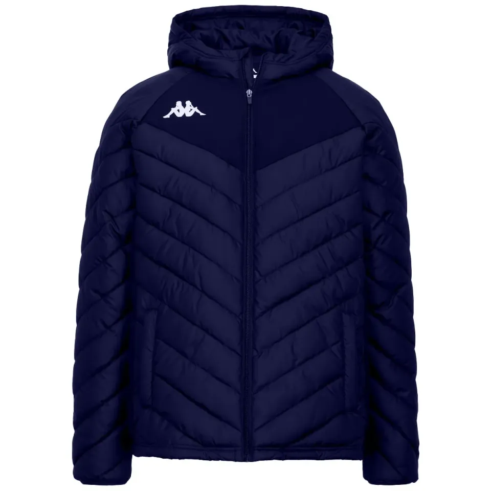 Kappa Gianetto doudoune enfant bleu capuche