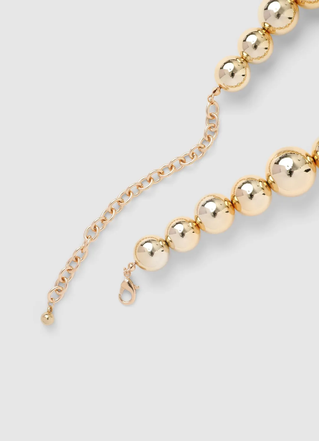Calliope collier ras du cou perles taille unique