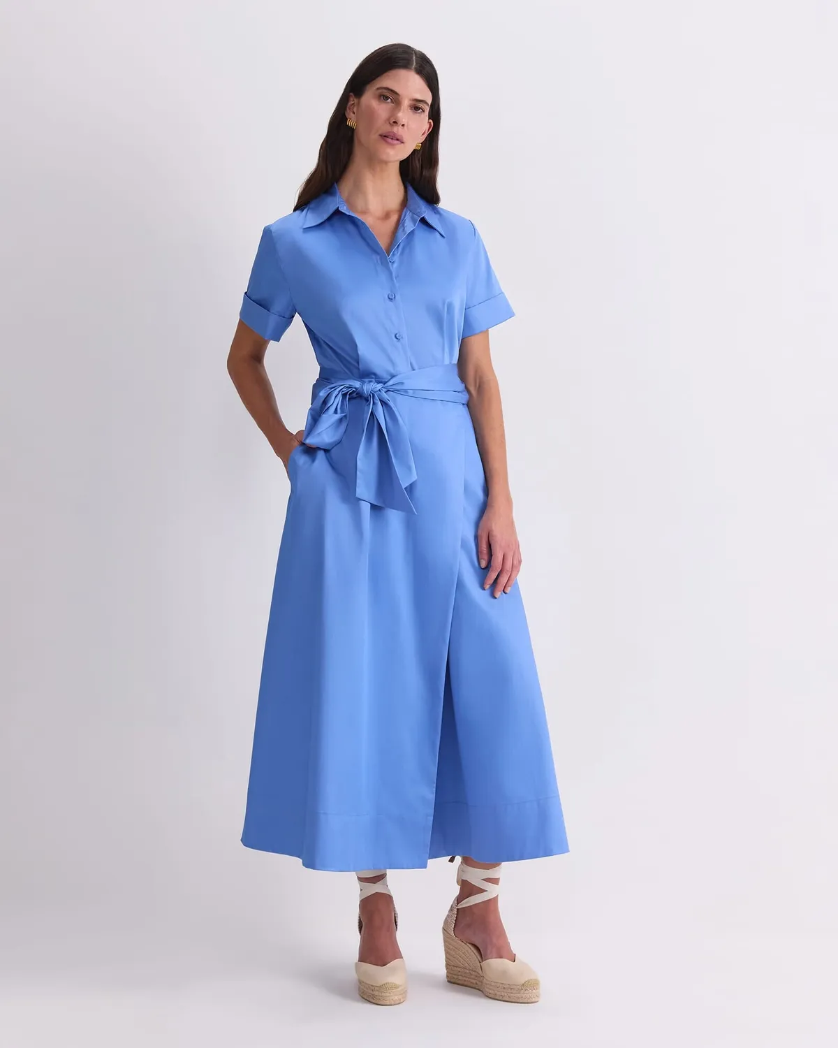 Sportscraft Etta robe chemise midi ceinture