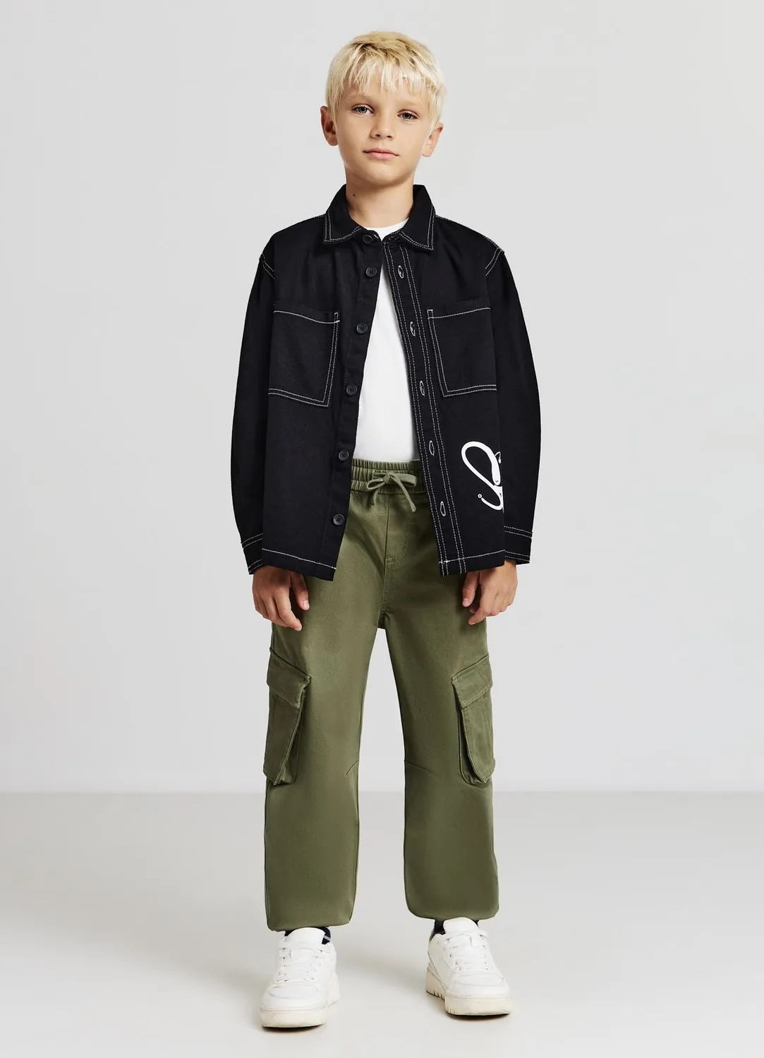 Calliope cargo garçon coton 8-9 ans