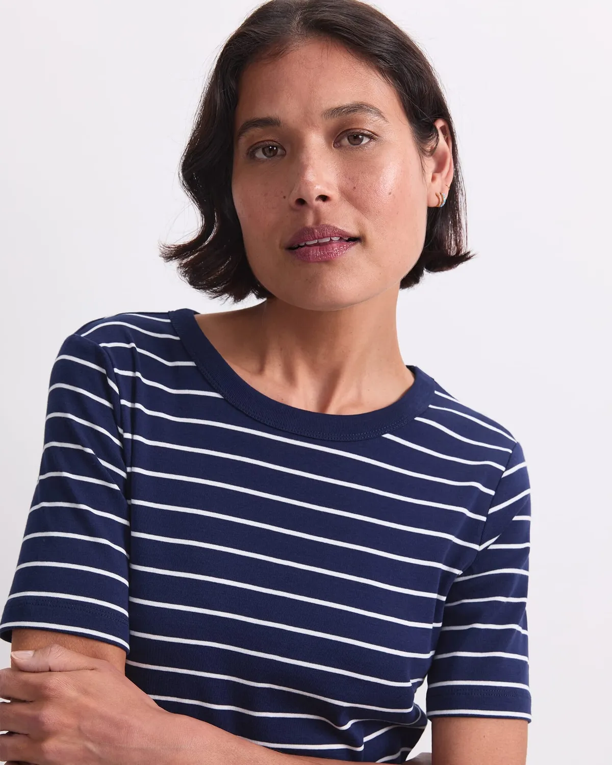Sportscraft Heidi Stripe tee-shirt rayé coton stretch