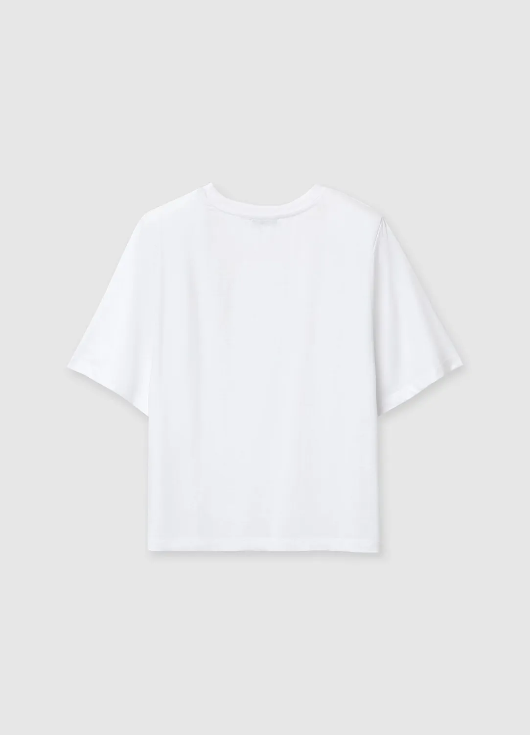 Calliope T-shirt plis épaules femme uni