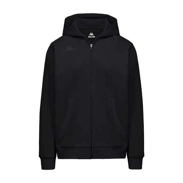 Kappa Ivory veste noire homme capuche
