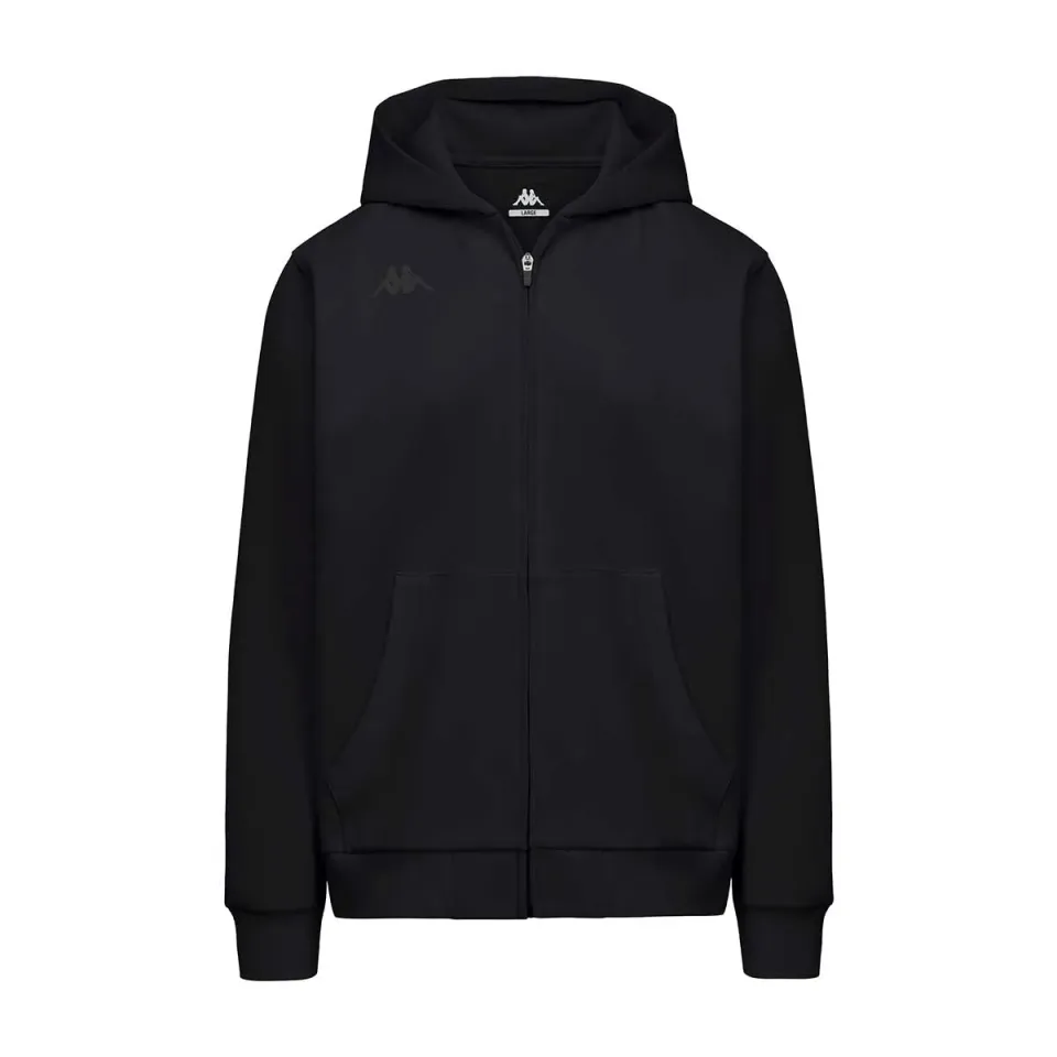 Kappa Ivory veste noire homme capuche