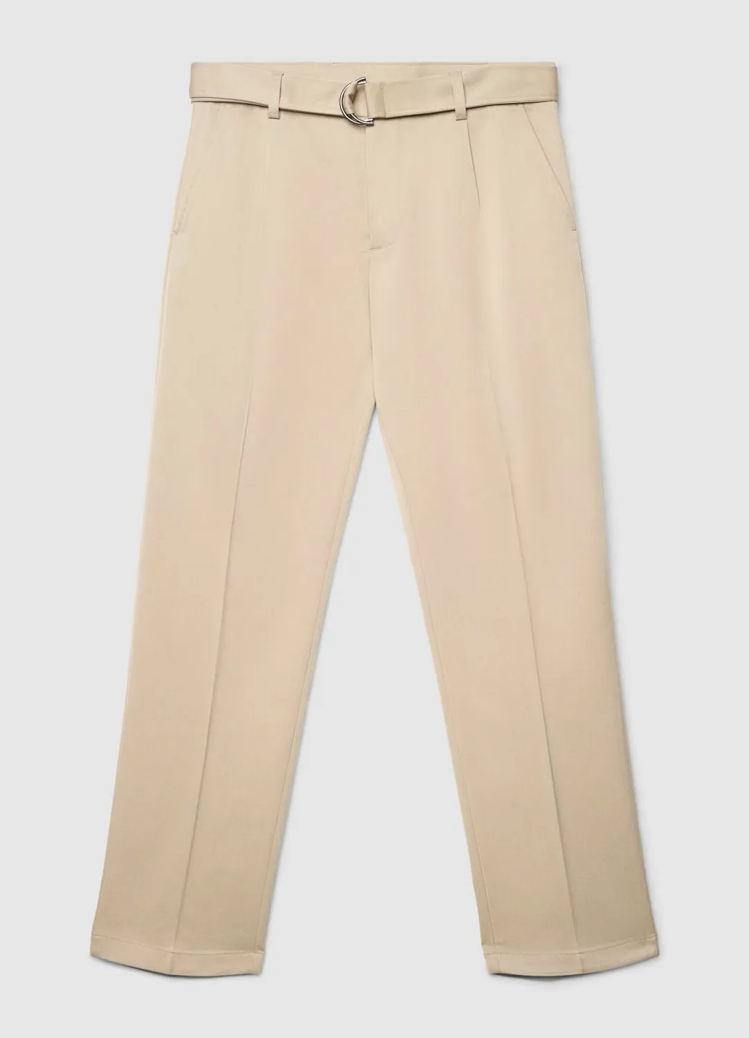 Calliope pantalon droit ceinture tissu homme cheville