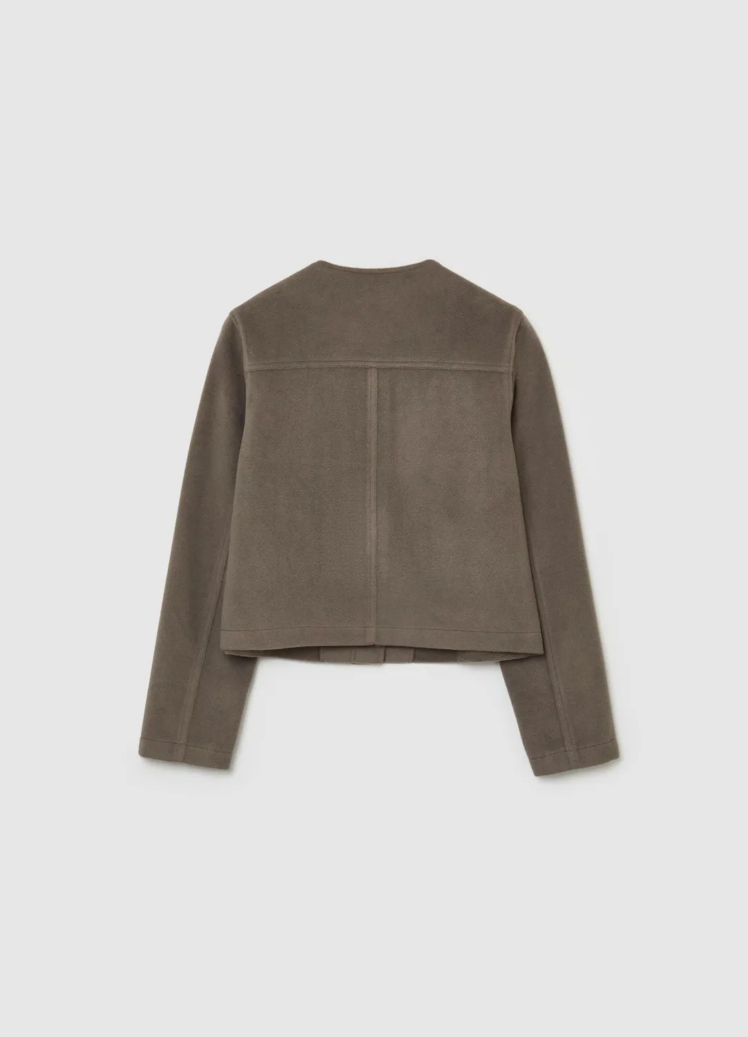 Calliope Boutons or Veste femme courte non doublée