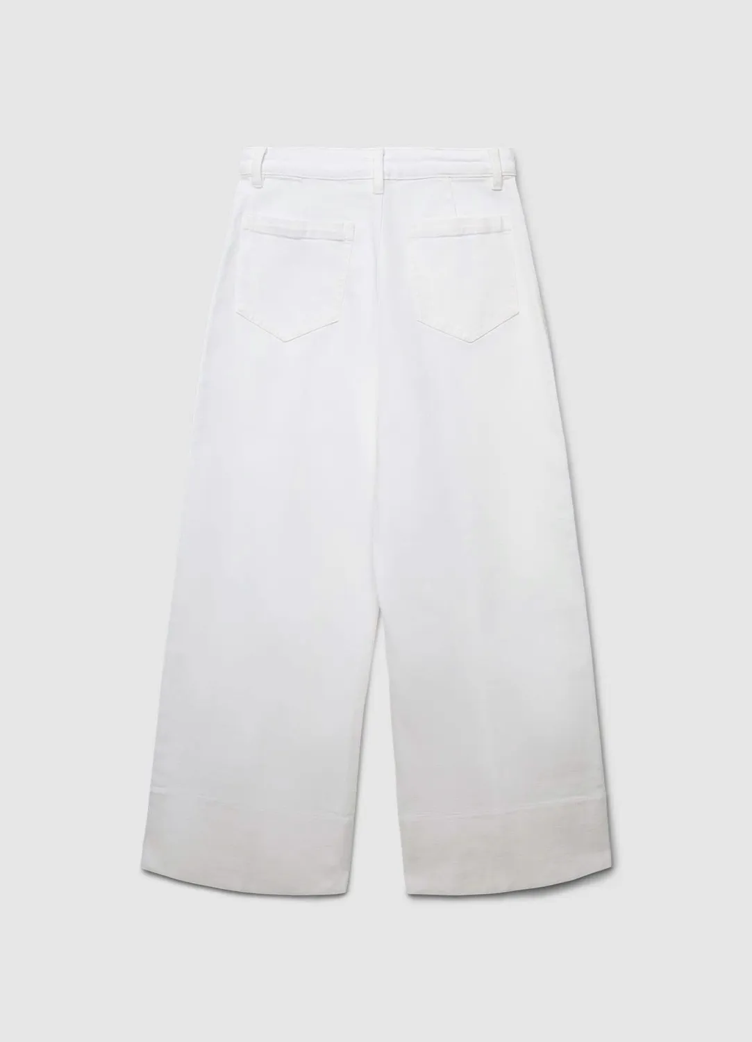 Calliope jean culotte femme pli marqué
