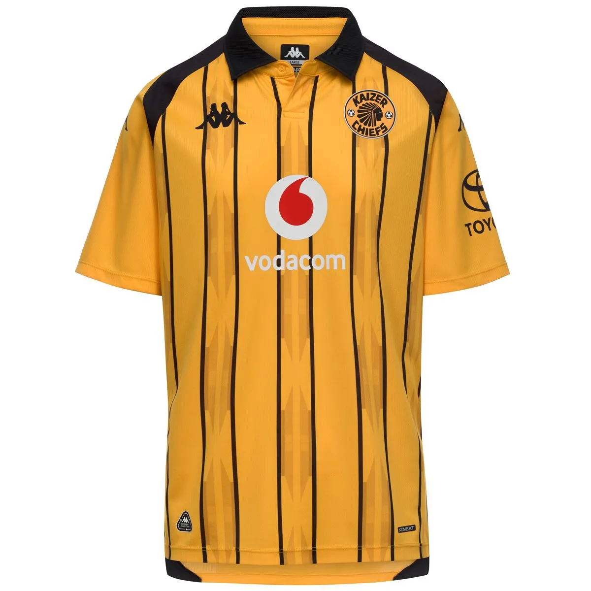 Kappa Kombat Home Kaizer Chiefs 26/27 maillot homme jaune