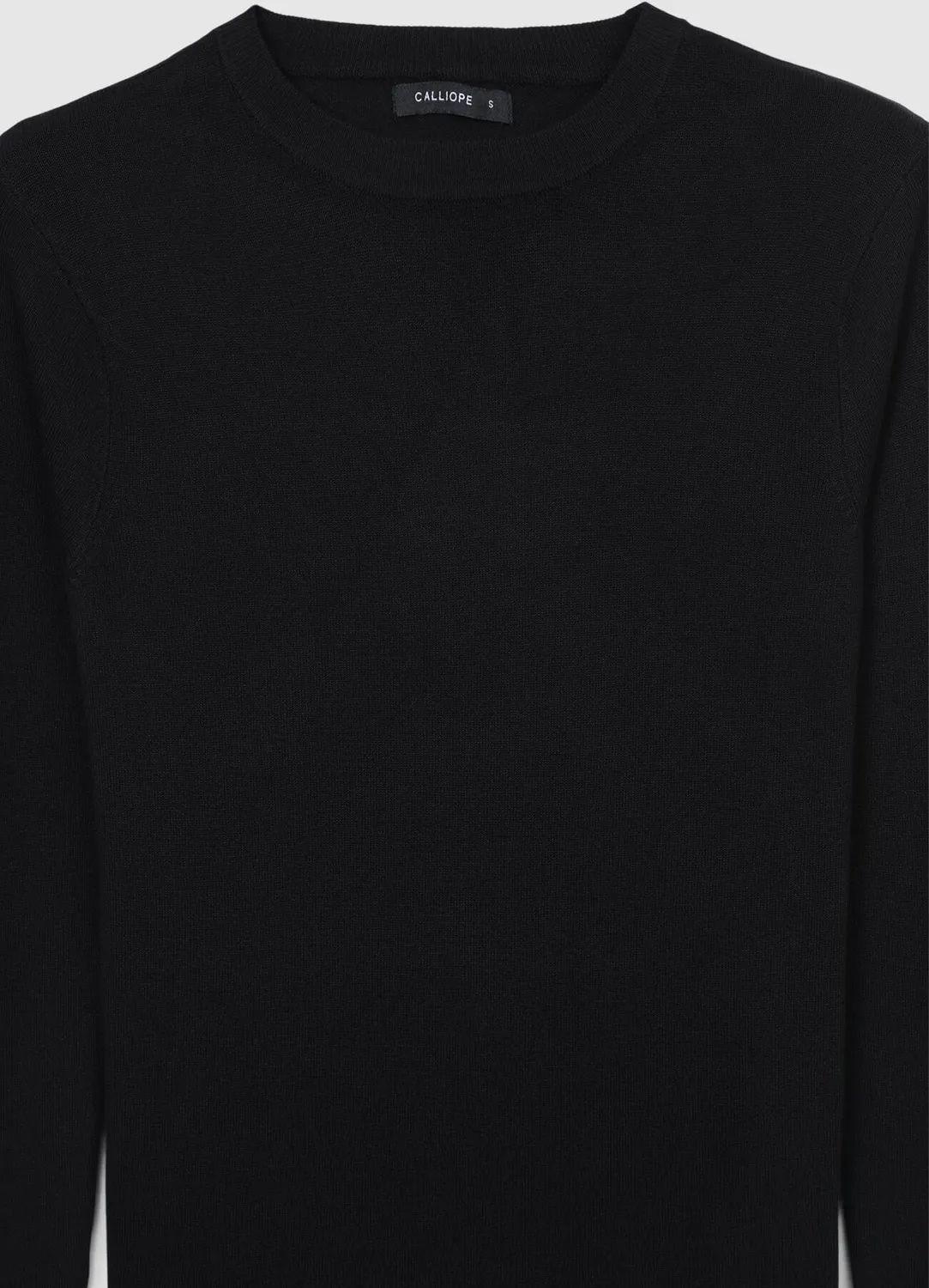 Calliope pull col rond femme manches longues