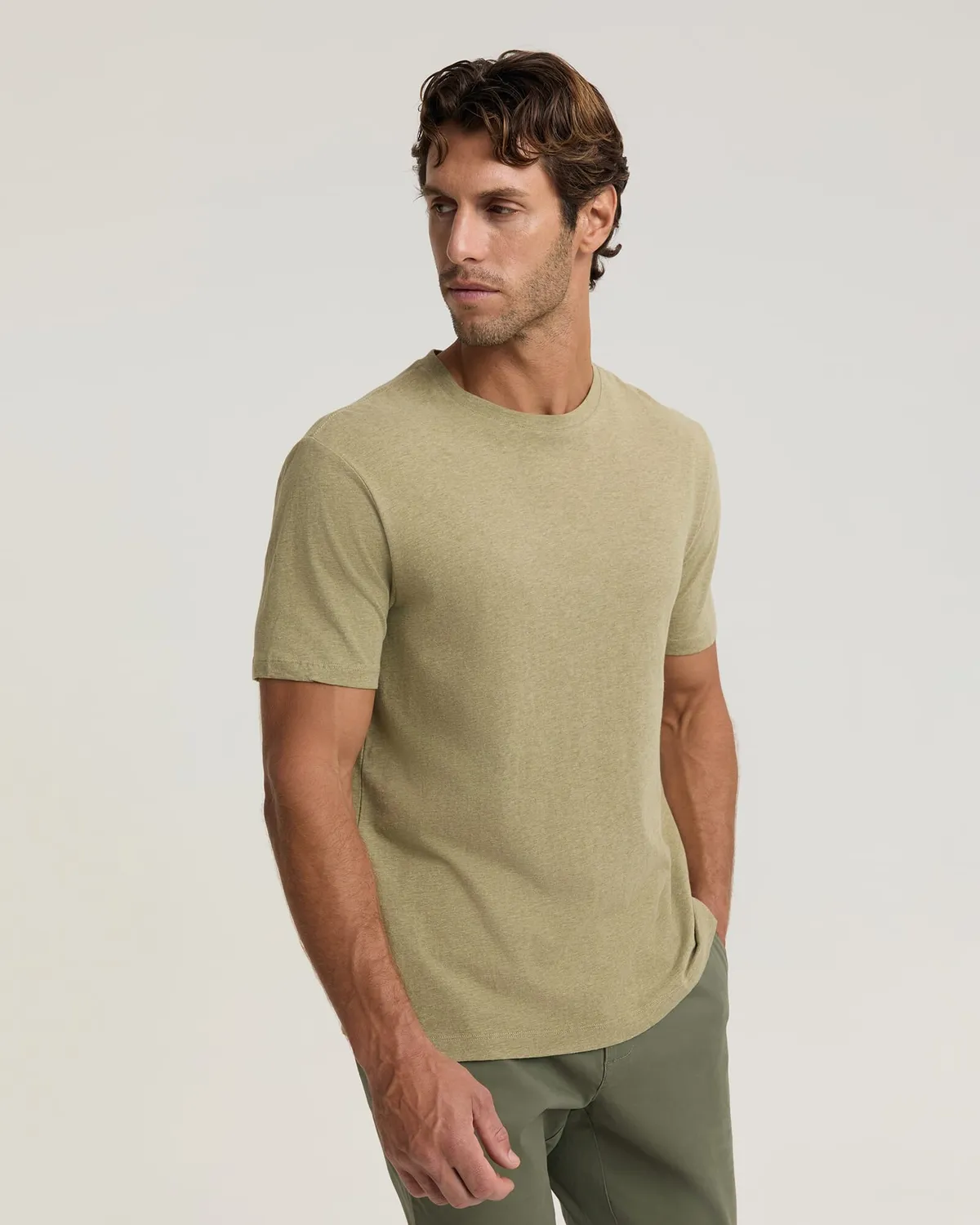Sportscraft Supersoft tee-shirt coton brossé homme