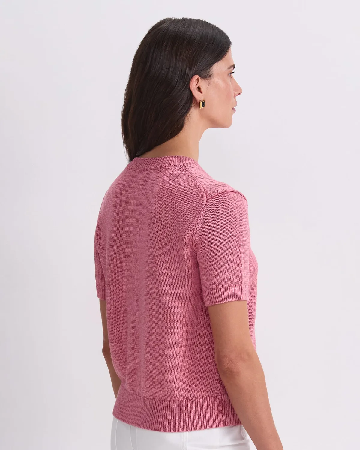 Sportscraft Linen Blend cardigan femme lin manches courtes
