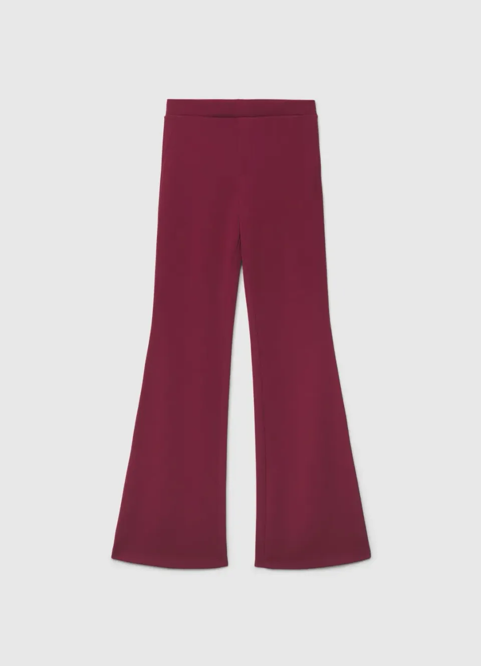 Calliope Legging évasé uni femme taille haute soirée