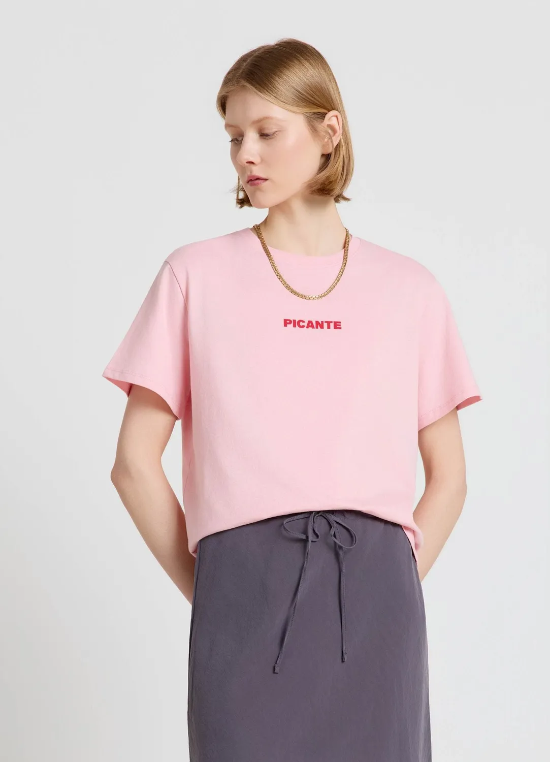 Calliope T-Shirt Picante T-Shirt Femme Imprimé Piment
