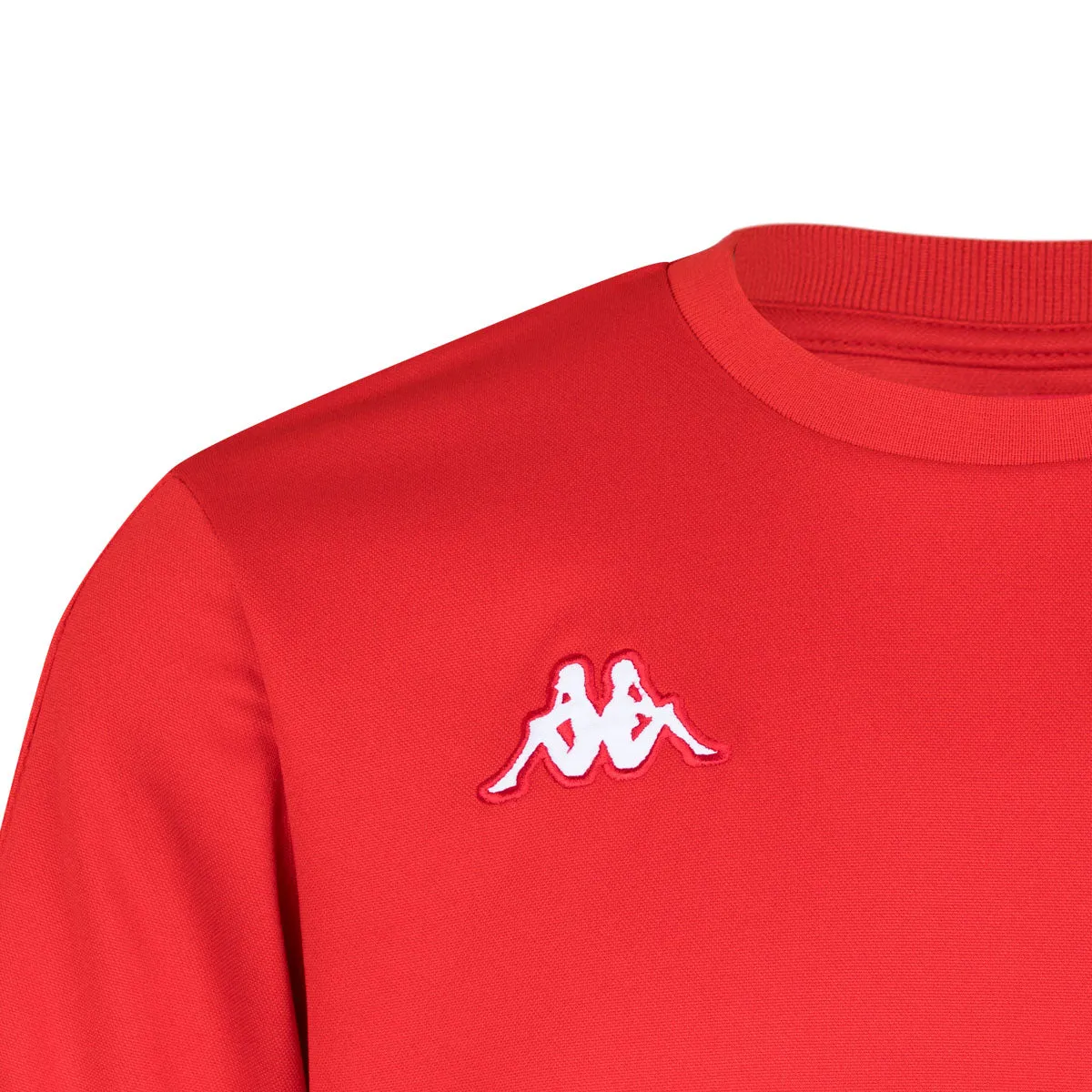 Robe di Kappa Talsano sweat col rond rouge enfant polyester