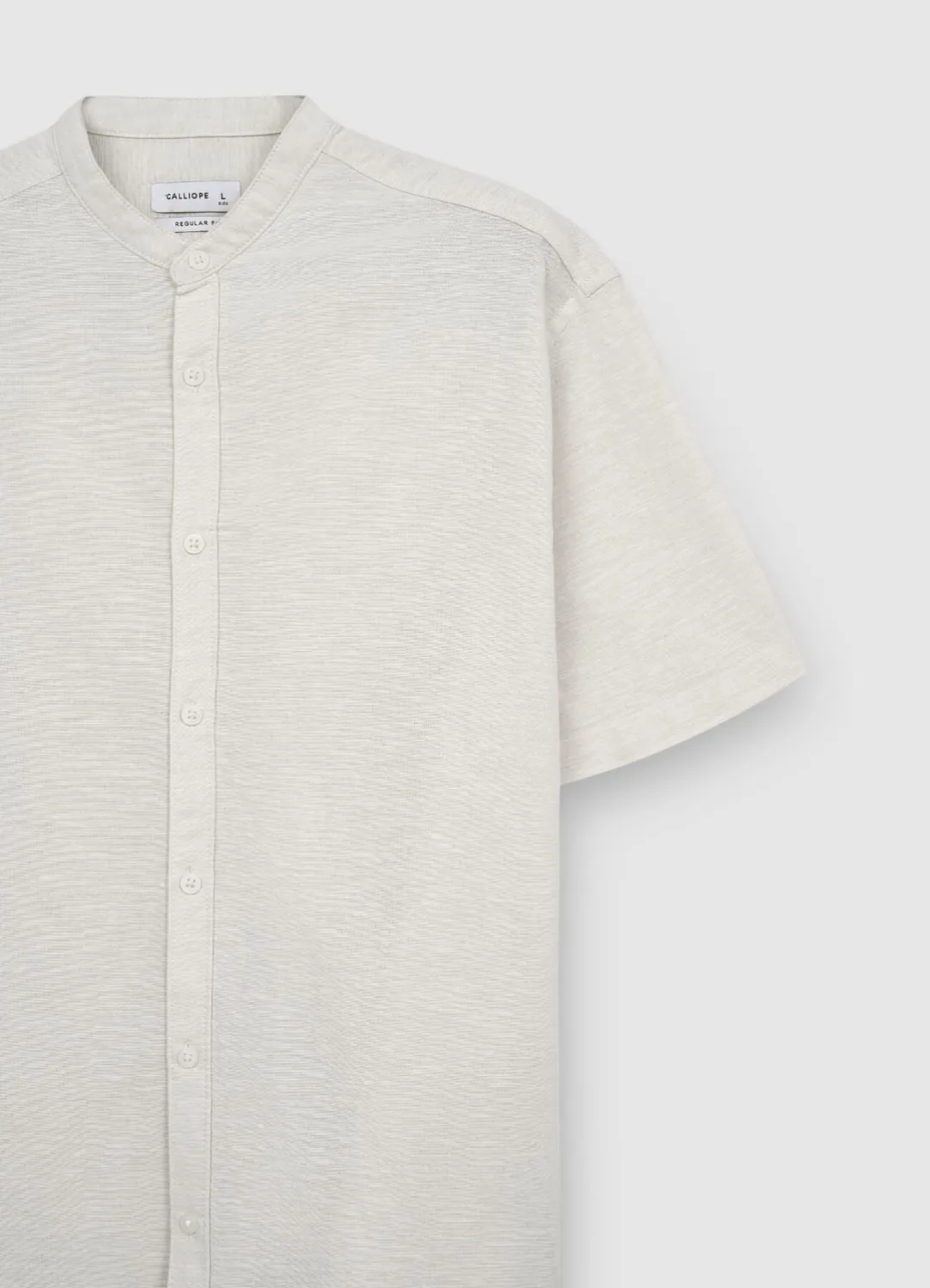 Calliope Chemise Coréenne homme chemise coton lin