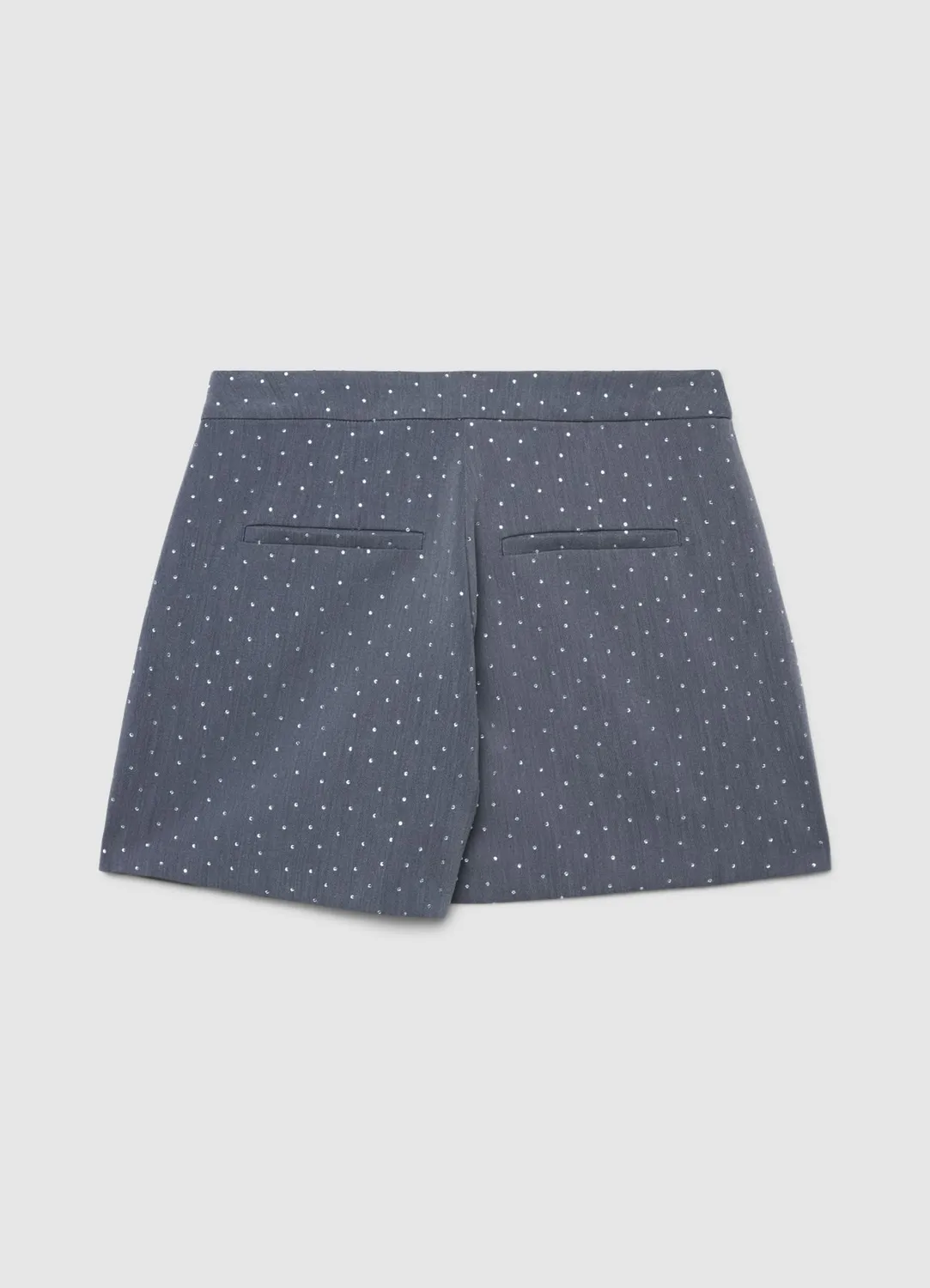 Calliope short femme strass uni éclatant