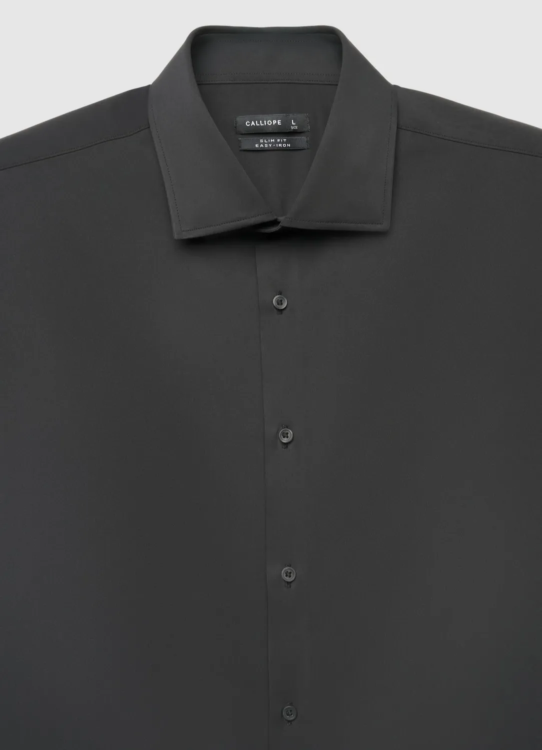 Calliope chemise homme unie easy iron manches longues