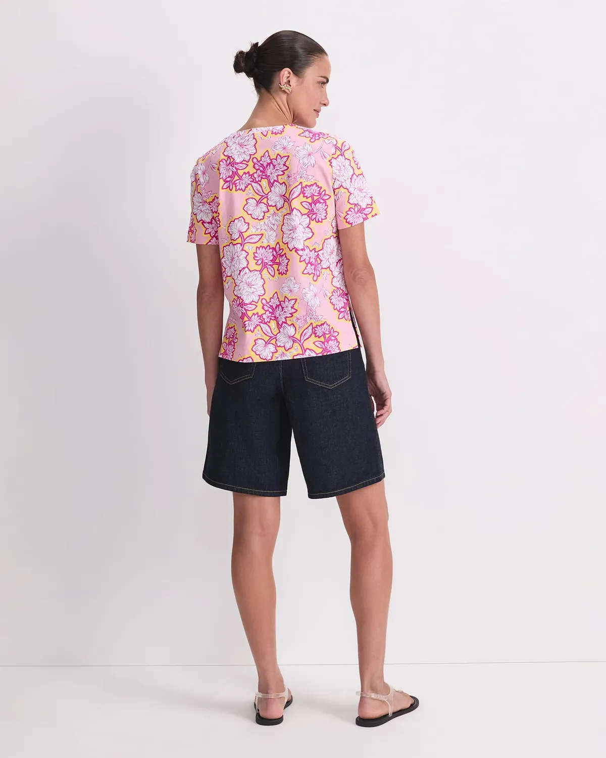 Sportscraft Fleur t-shirt coton motif floral femme