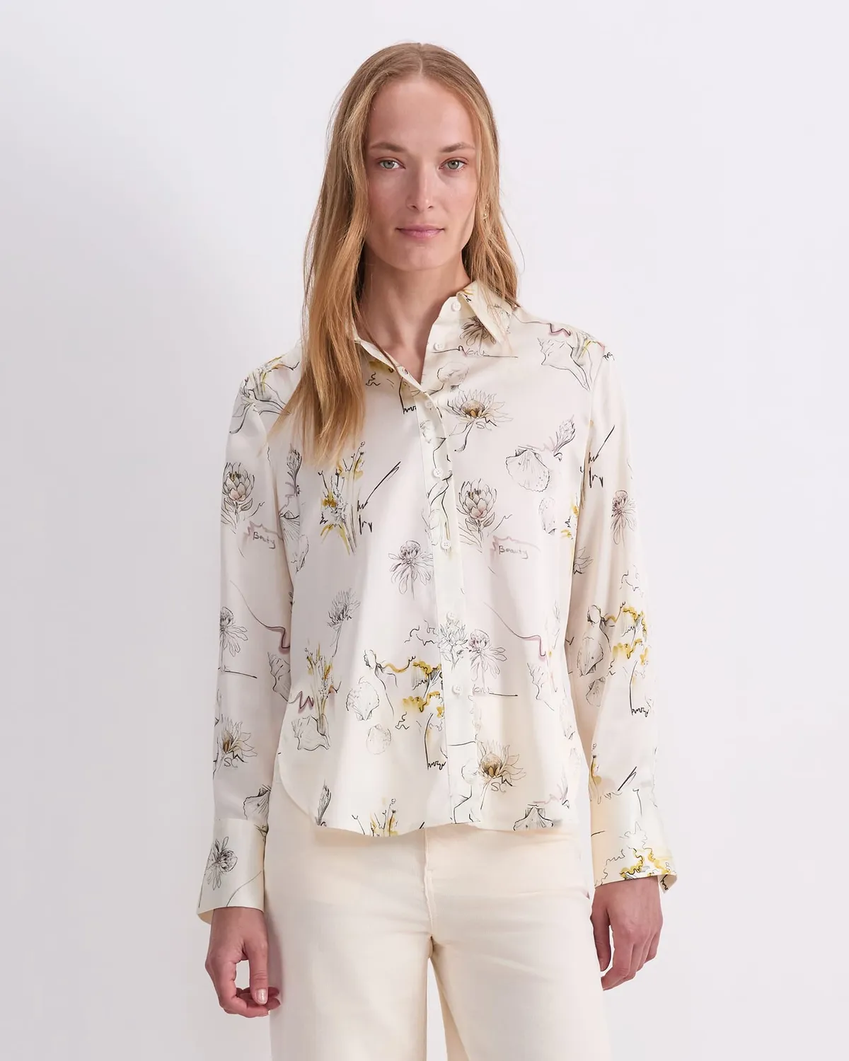 Sportscraft Yara Print Shirt chemise imprimée coton