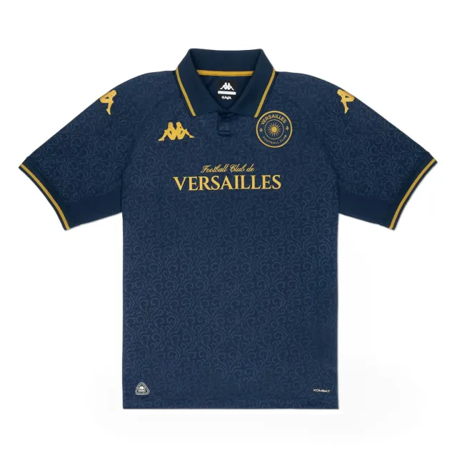 Kappa Kombat Home FC Versailles maillot enfant bleu