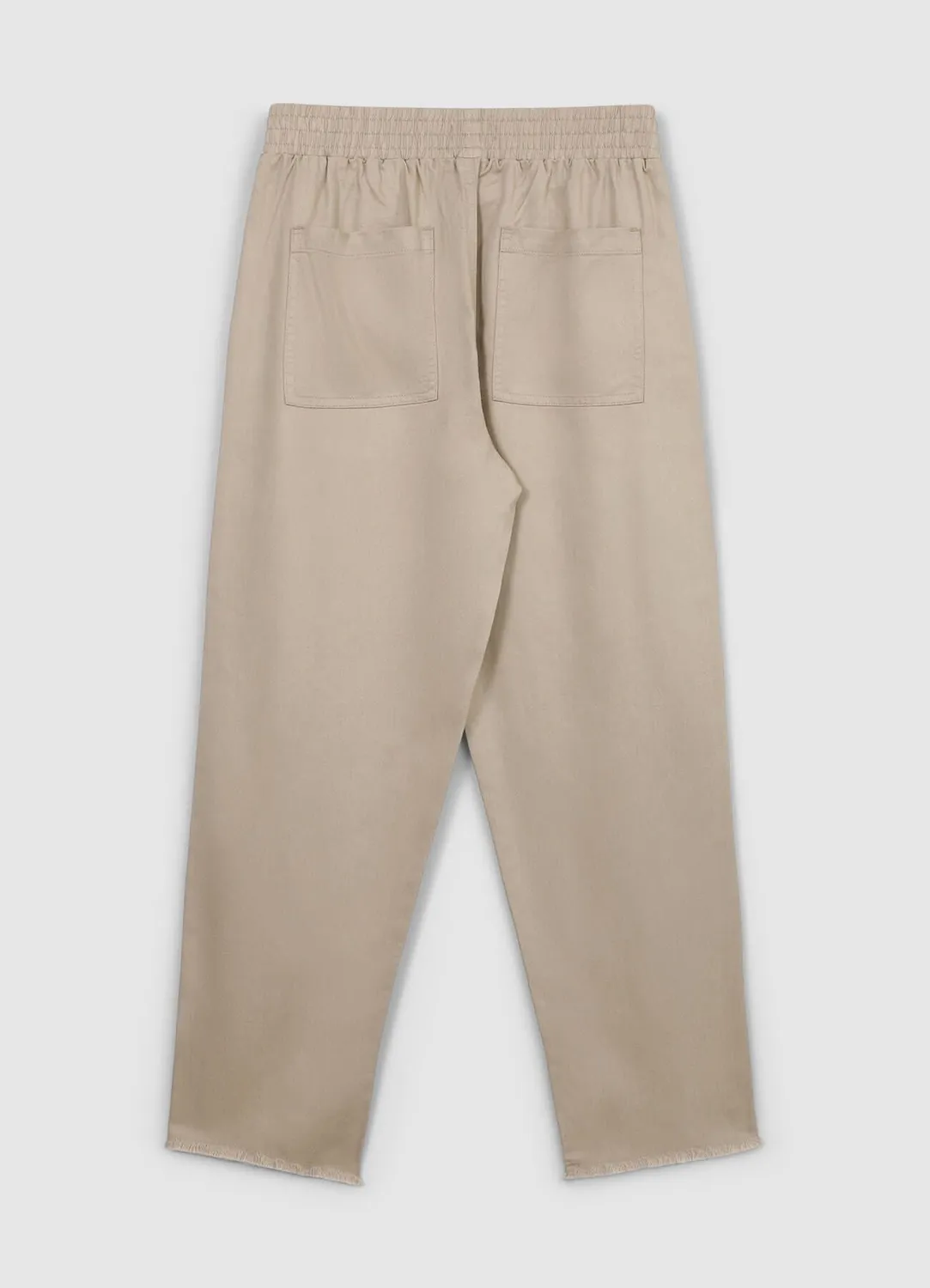Calliope jogger uni femme taille élastique poches