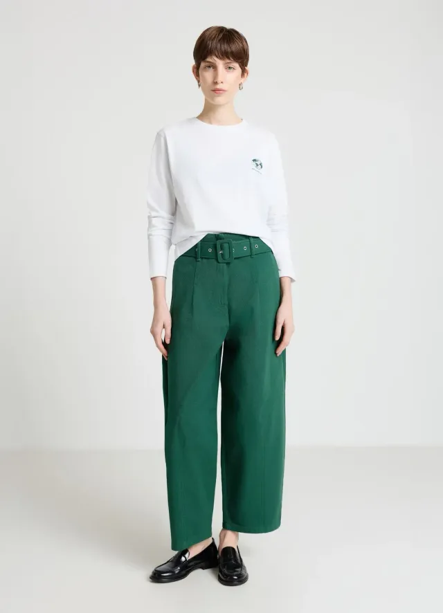 Calliope pantalon balloon ceinture femme ample