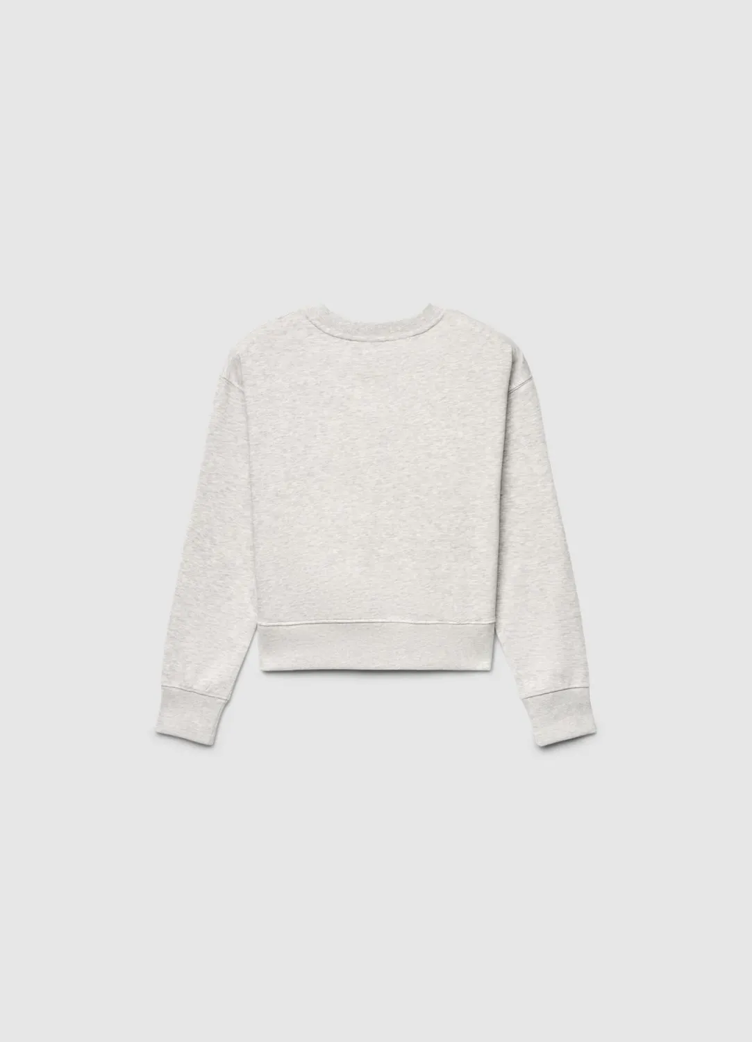 Calliope sweat col rond femme inscription college