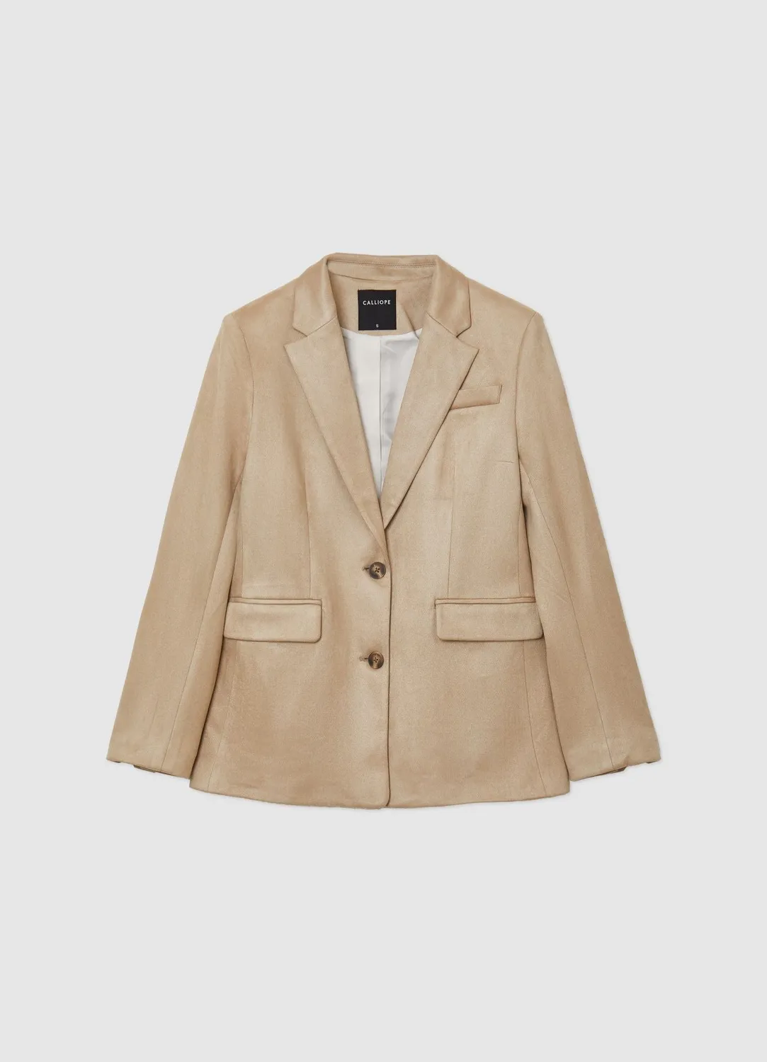 Calliope effet daim blazer femme S à 3XL regular