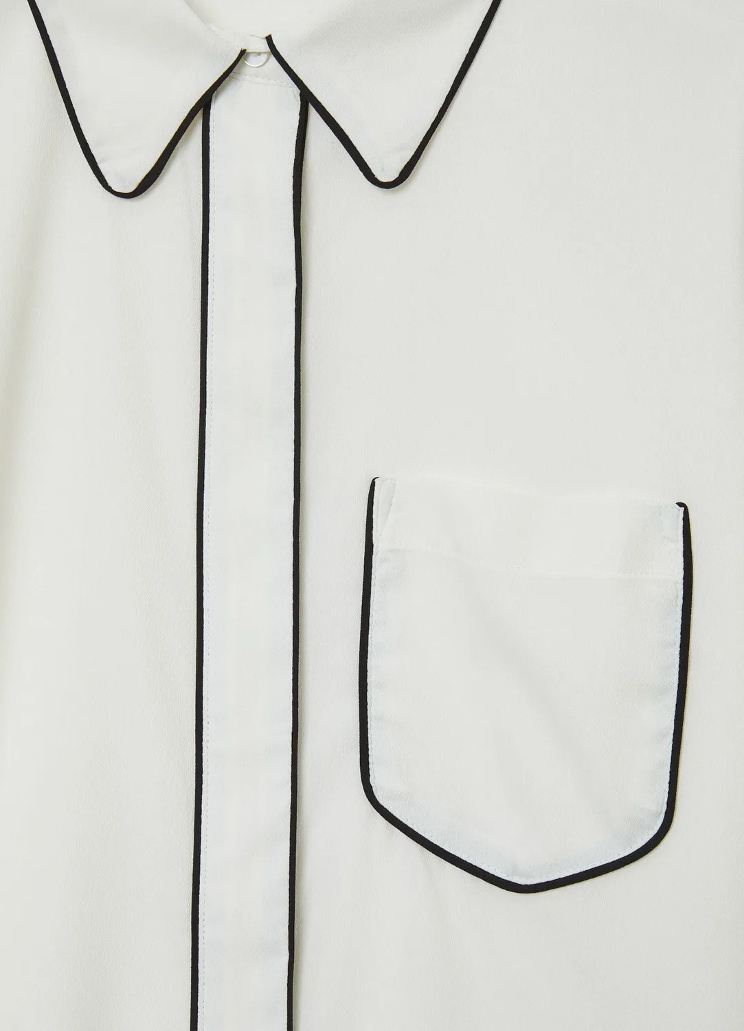 Calliope chemise contraste femme manches longues