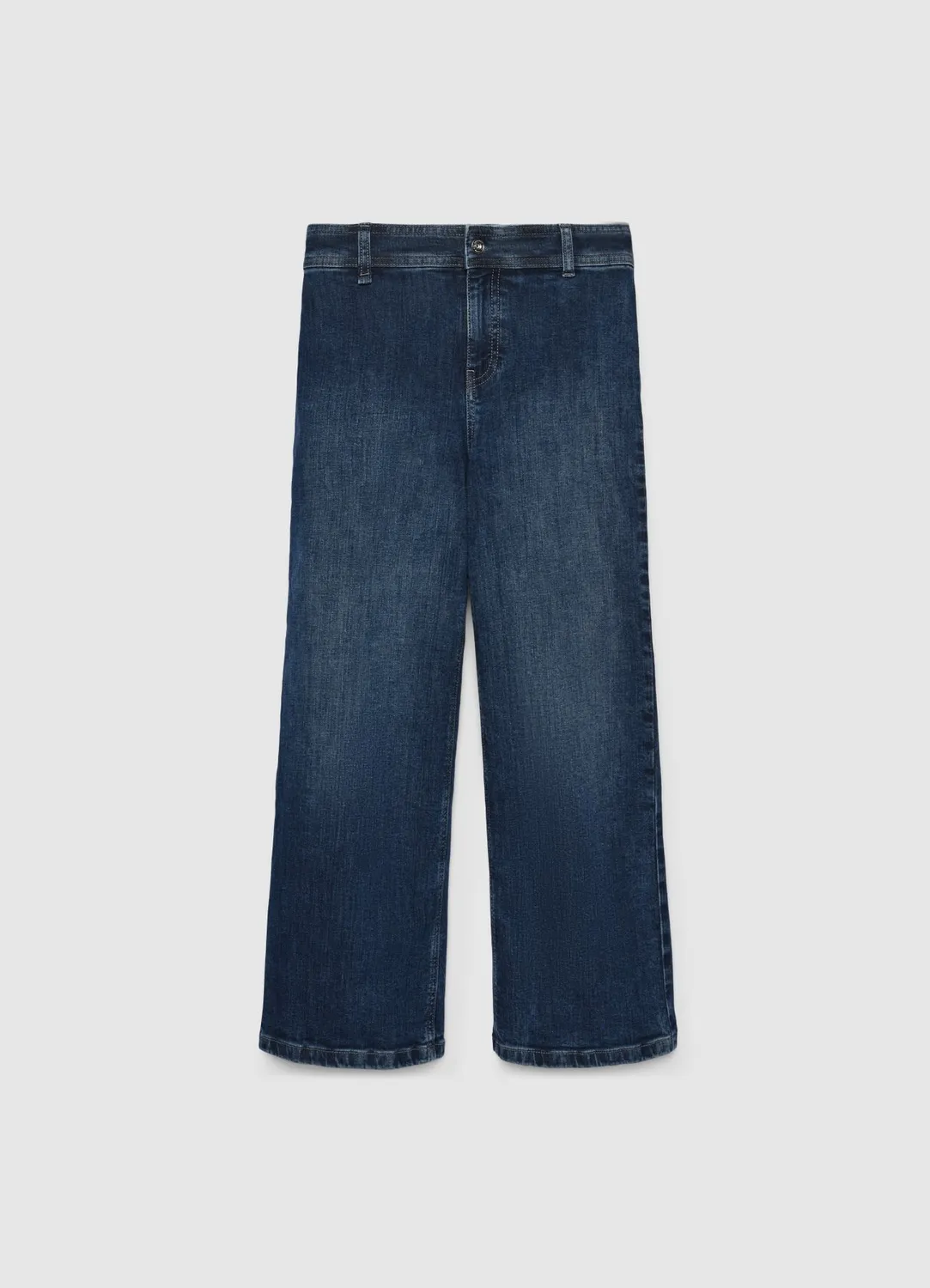 Calliope jean wide leg fille uni taille moyenne
