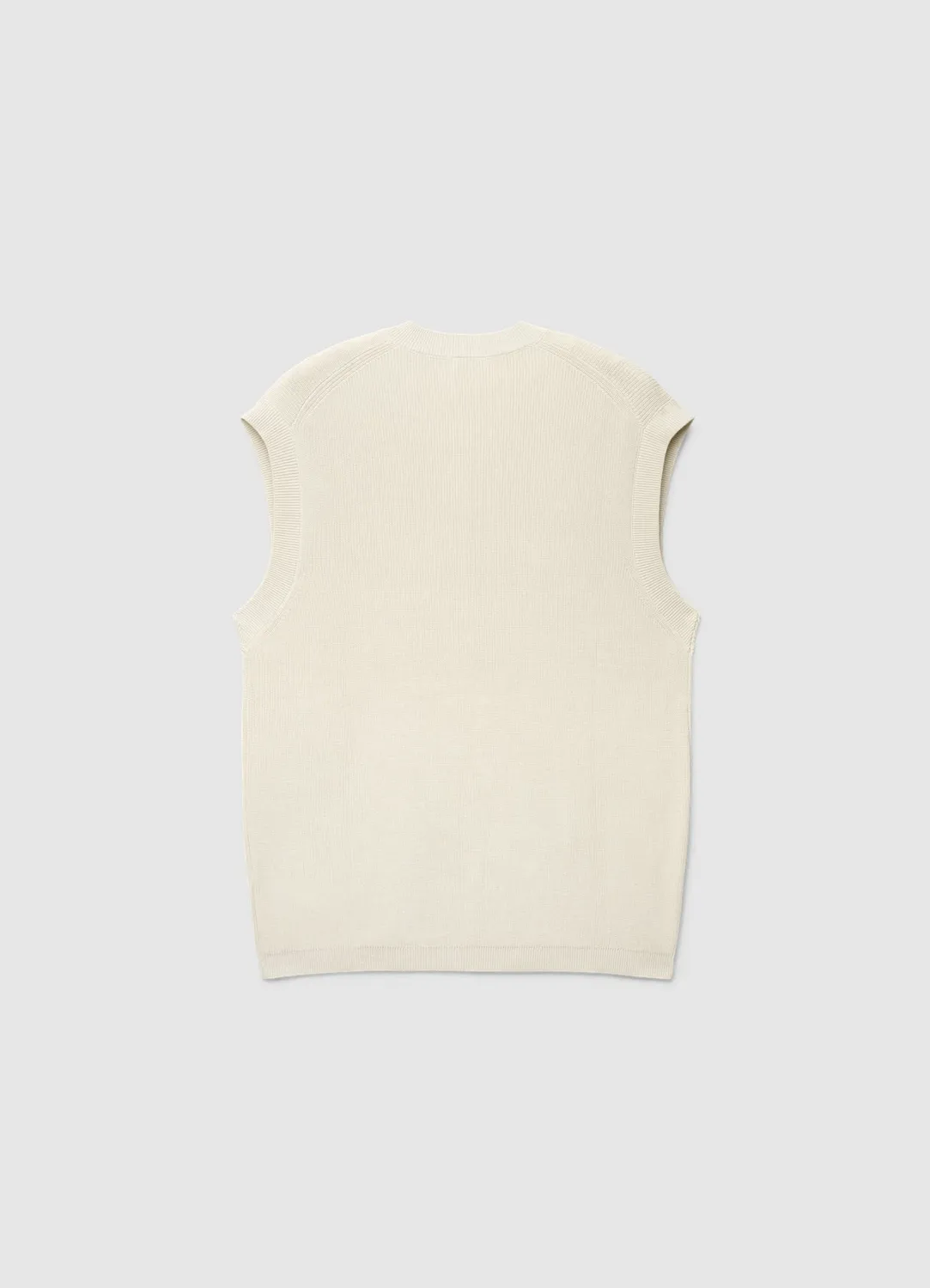 Calliope Col V gilet homme sans manches en maille