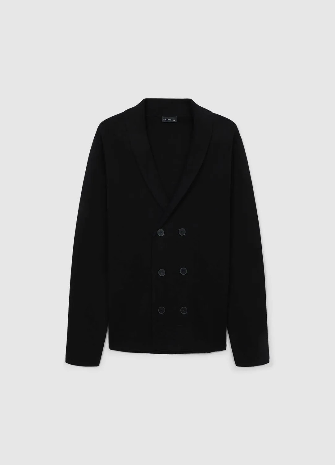 Calliope Double boutonnage cardigan homme col classique