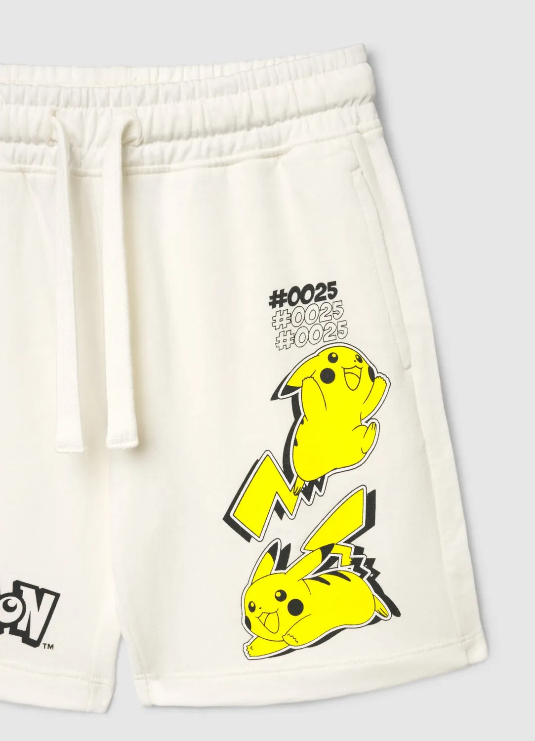 Calliope Pokémon short garçon imprimé Pikachu
