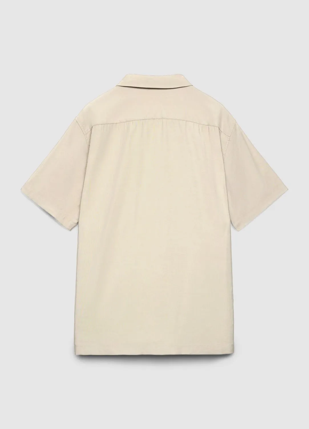 Calliope chemise homme bowling manches courtes unie